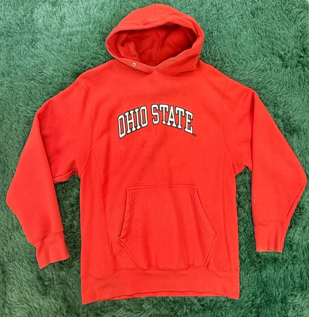 Ohio State University 90s Red Medium Pullover sweatshirt hoodie Unisex NCAA